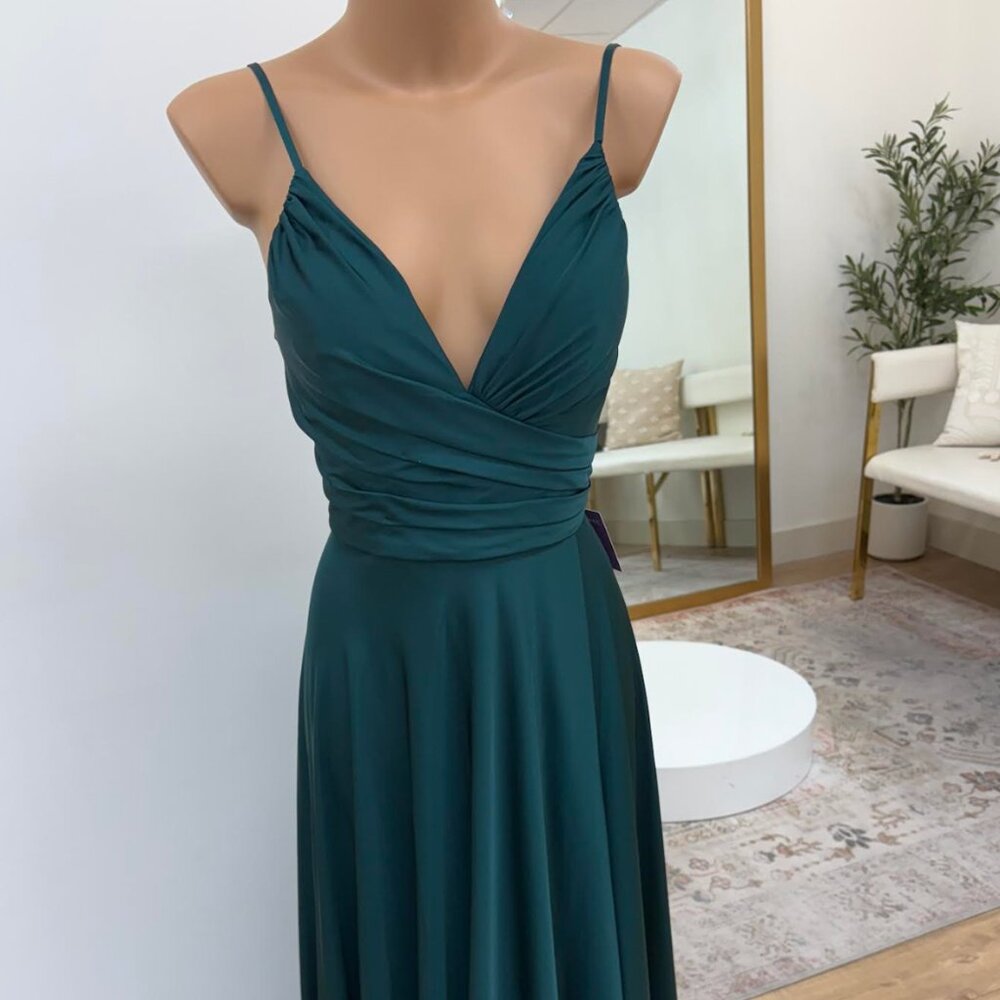 Serena Dress | Emerald